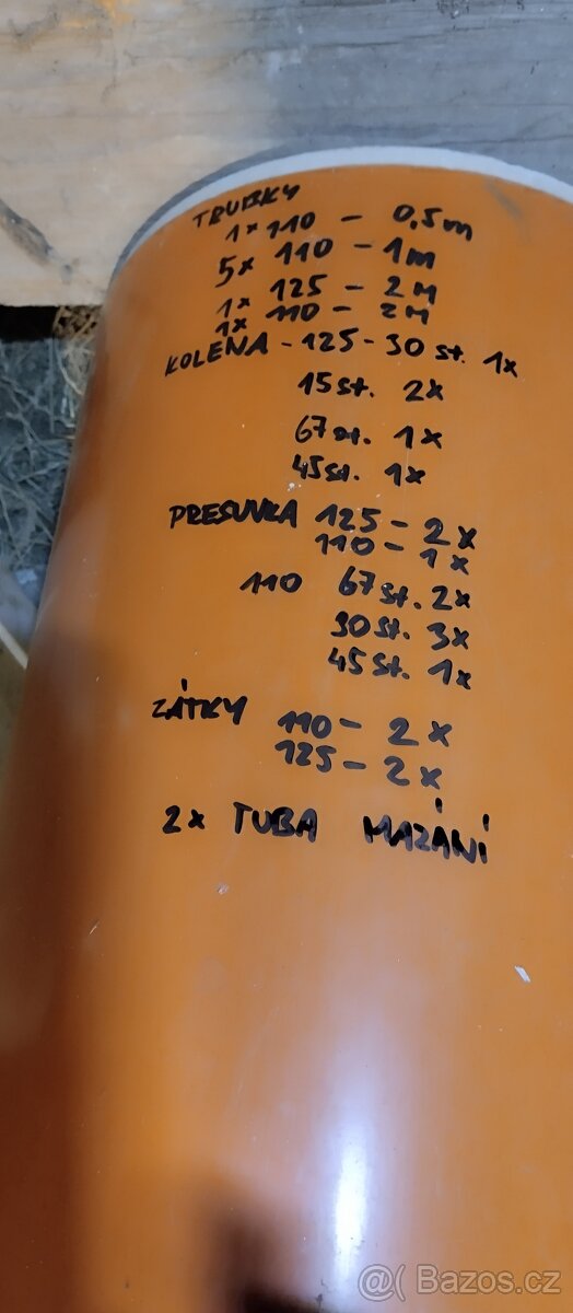 Trubky KGB+různé kolena