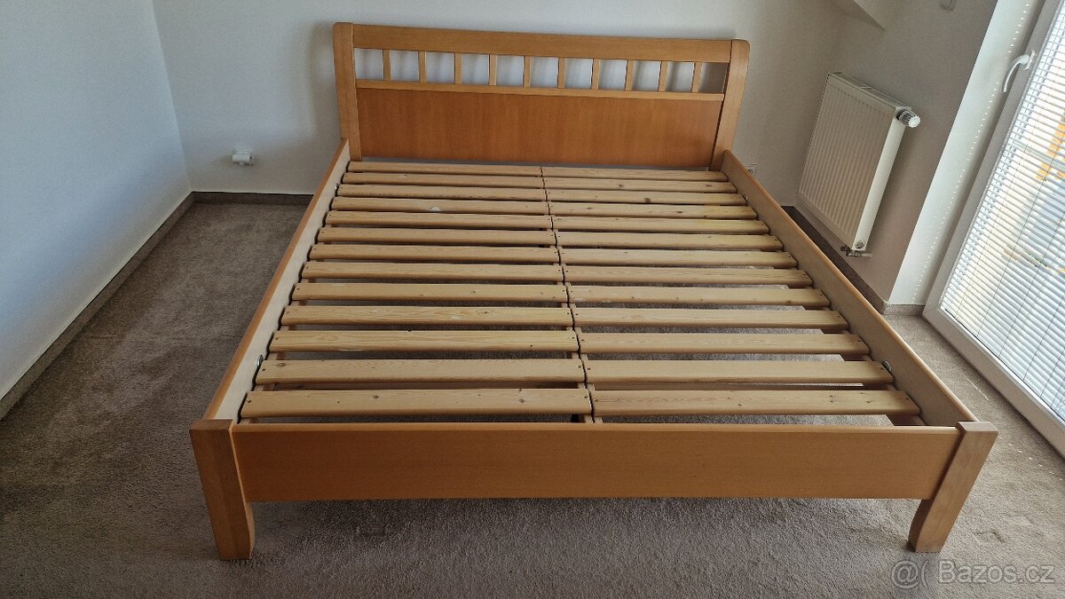 Postel manzelska 200x180