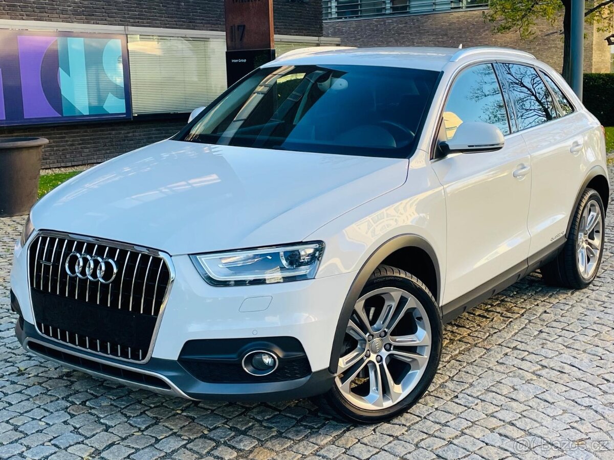 Audi Q3 2.0TDI 4x4 MANUÁL QUATTRO VÝHŘEV SENZORY SERVISKA