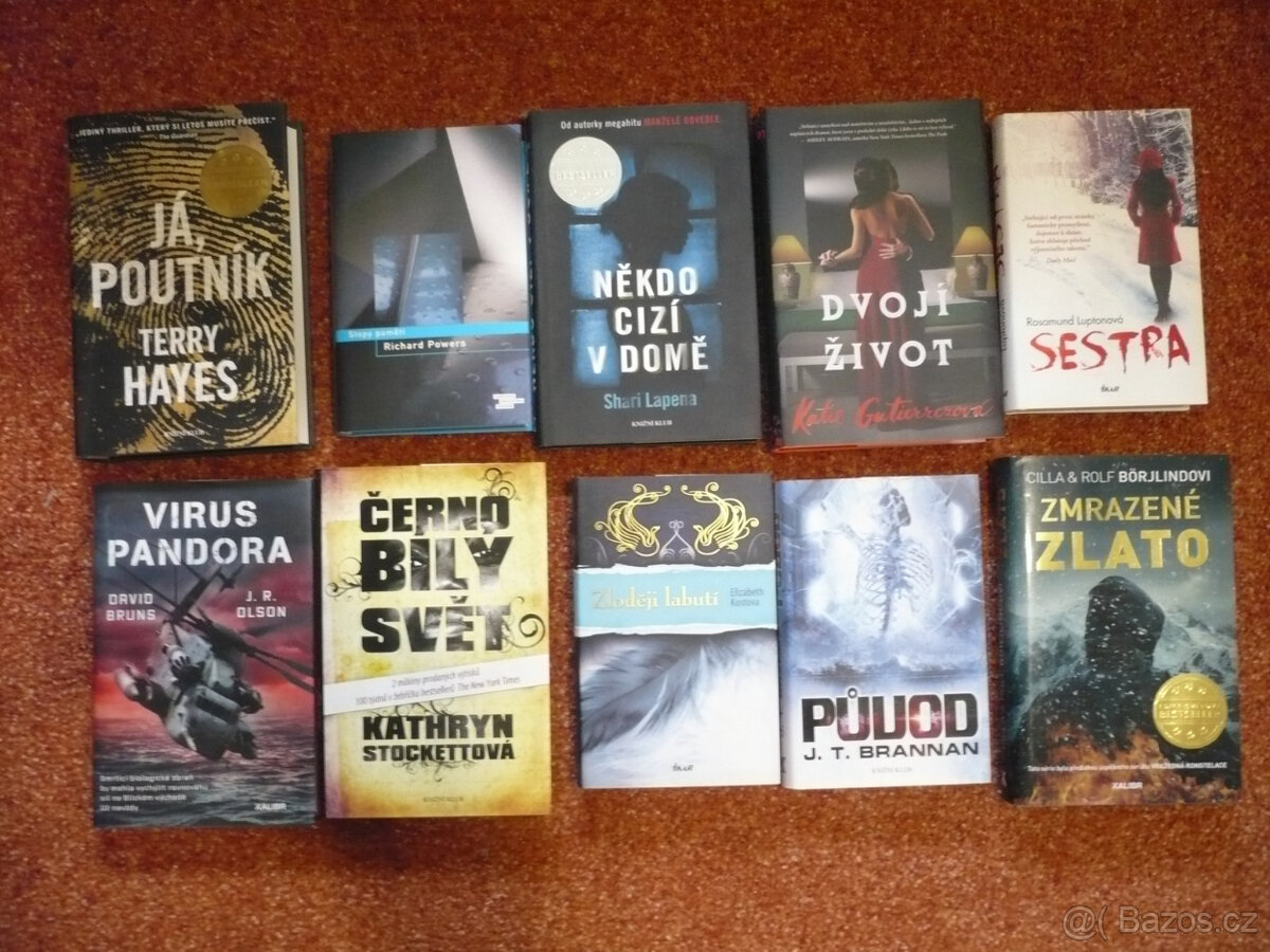 Detektivky, thrillery za skvělou cenu