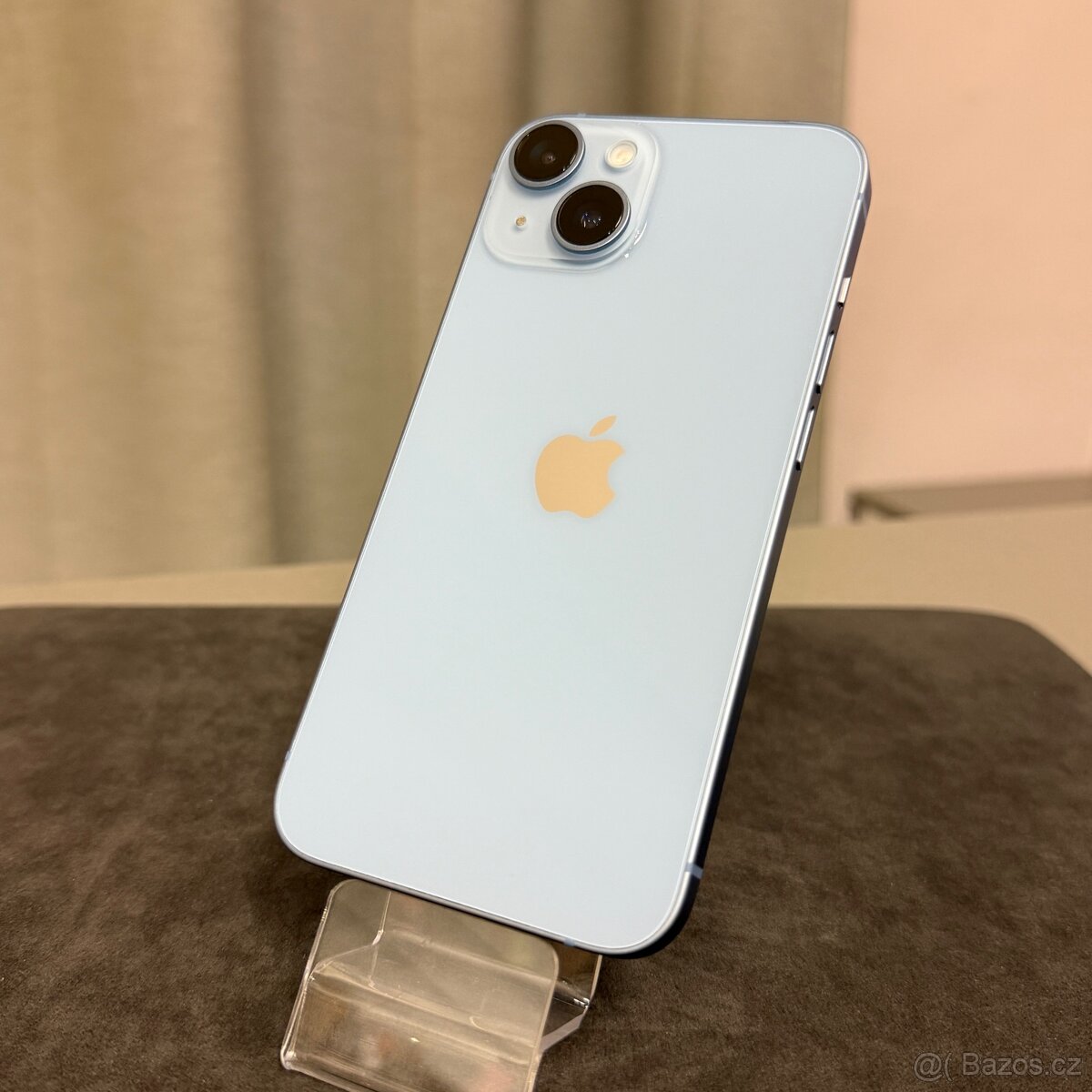 iPhone 14 256GB modrý, pěkný stav, rok záruka