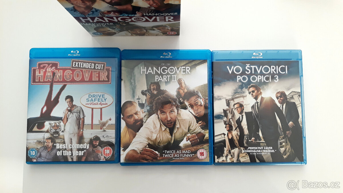 Pařba kolekce 1-3 blu-ray