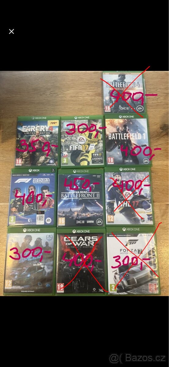 XBOX one / S / X hry