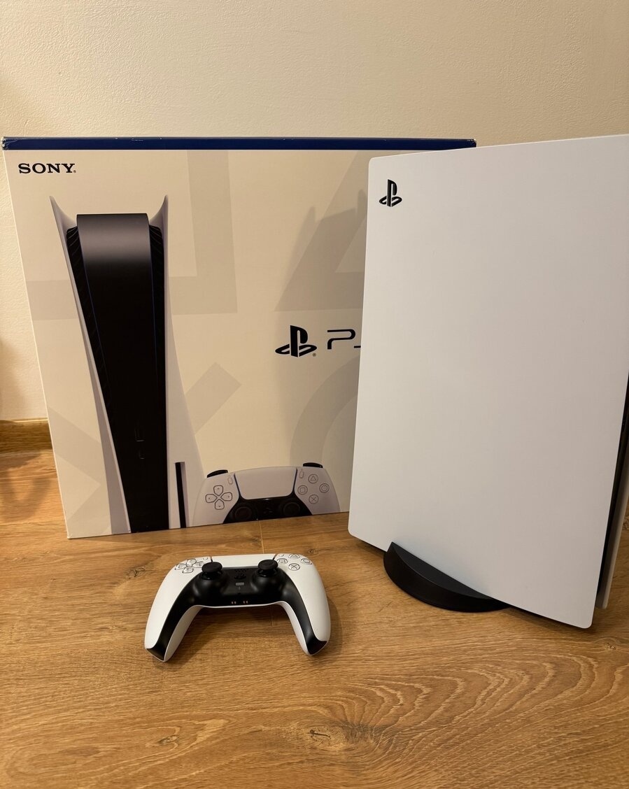 Sony PlayStation 5 Disc Edition PS5 + 1x Joystick PS5