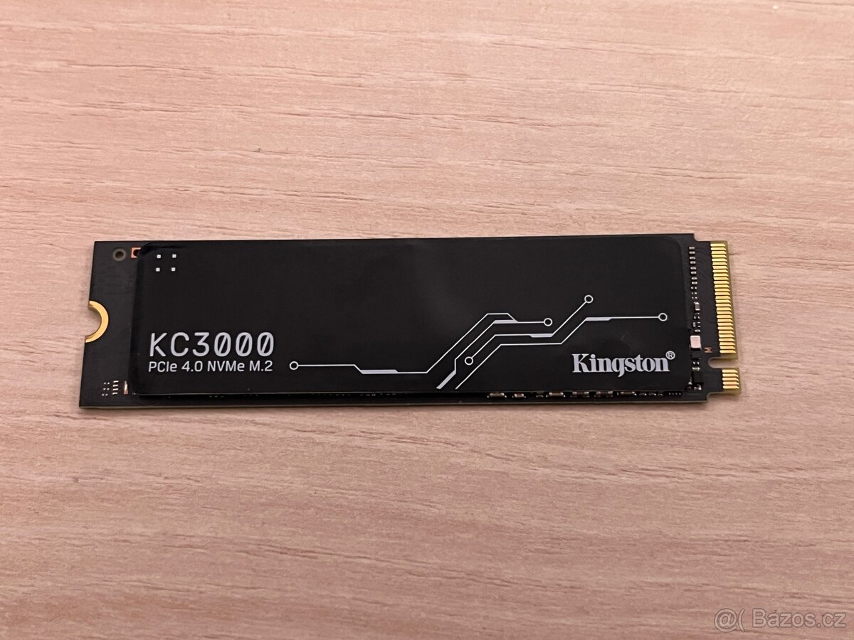 Nvme SSD Kingston KC3000 1TB PCIe 4.0