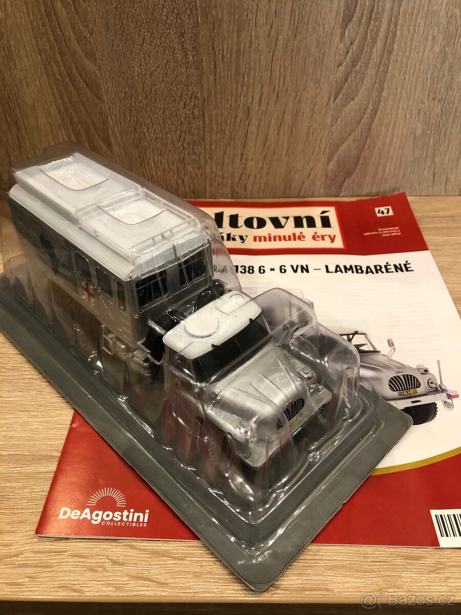 Tatra 138 6x6 VN Lambaréne, 1:43, Kultovní náklaďáky