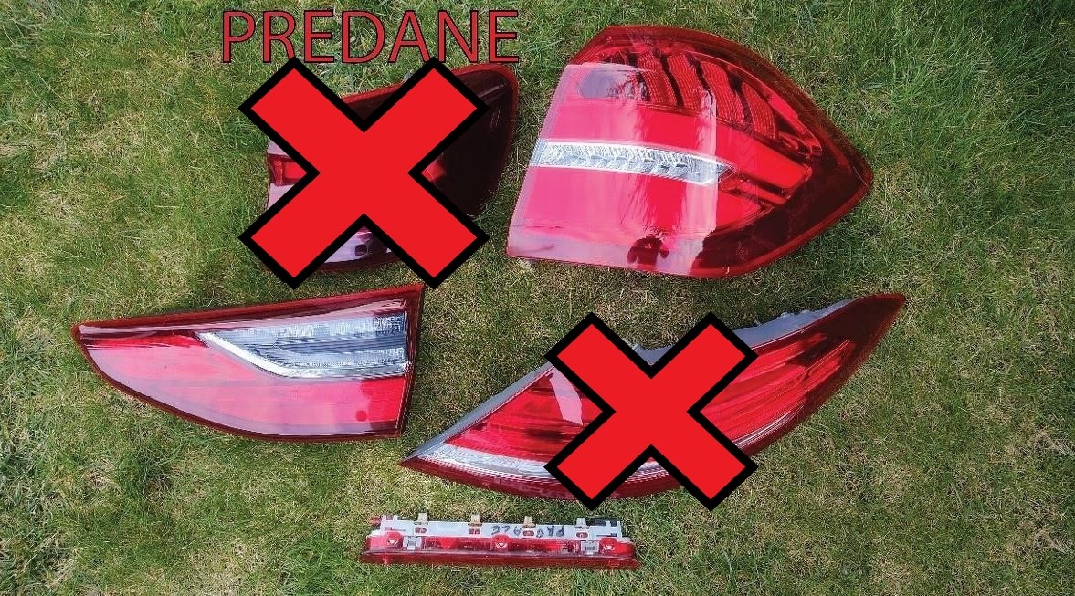 Zadne svetlo svetla lampy - Kia Ceed III 3, X166, Proace