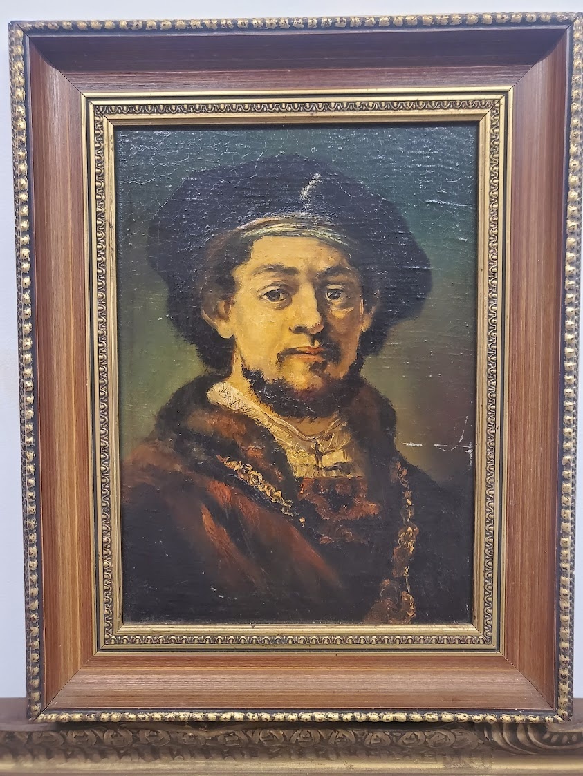 Obraz portrét v rámu 54x43