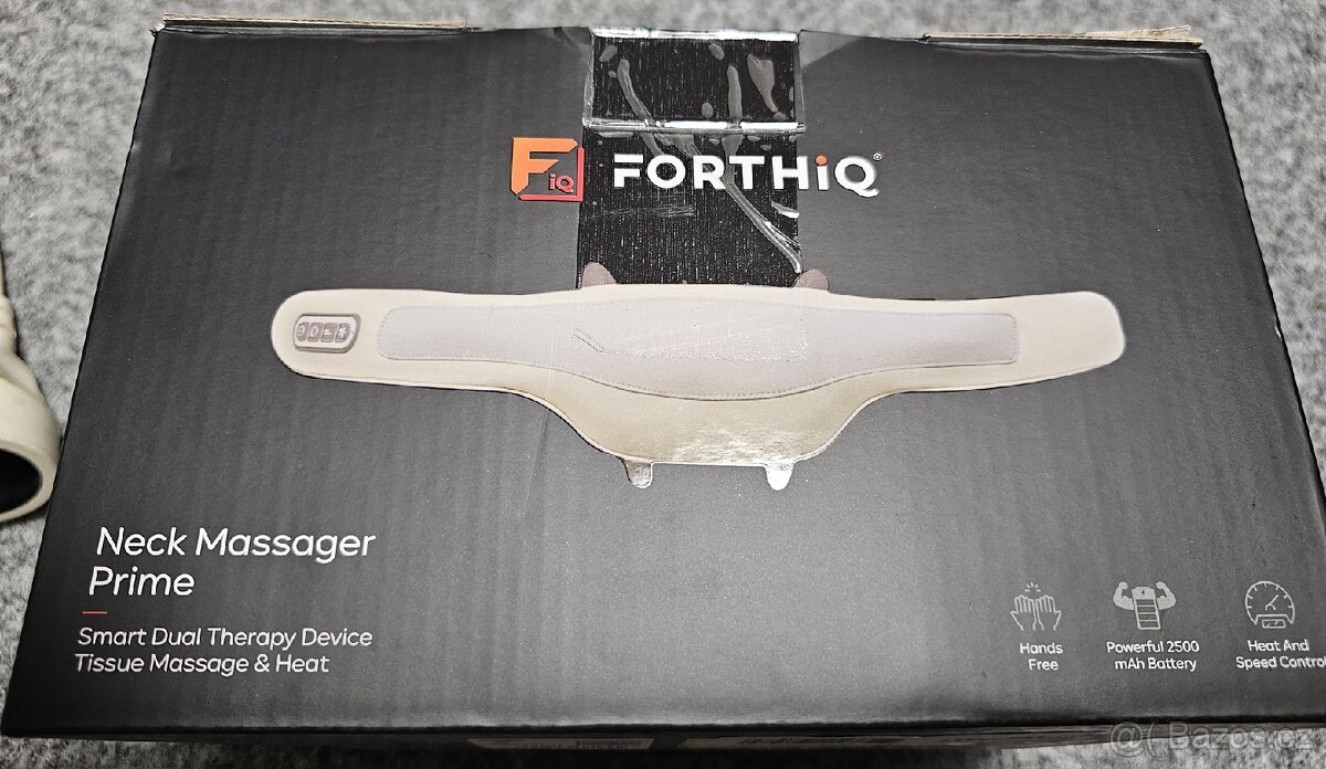 FORTHiQ masážní přístroj na krk Prime,