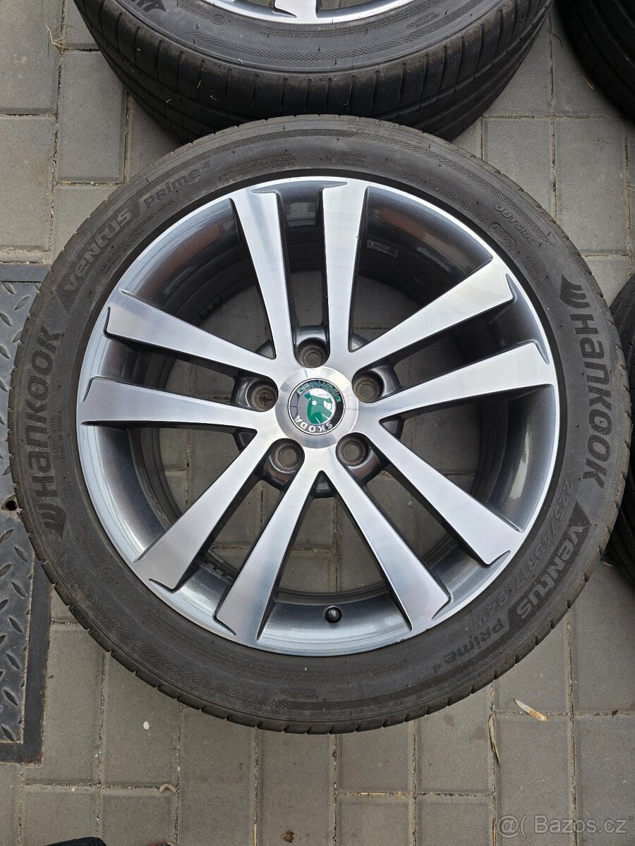 Kola originál Škoda Octavia 2 225/45r17