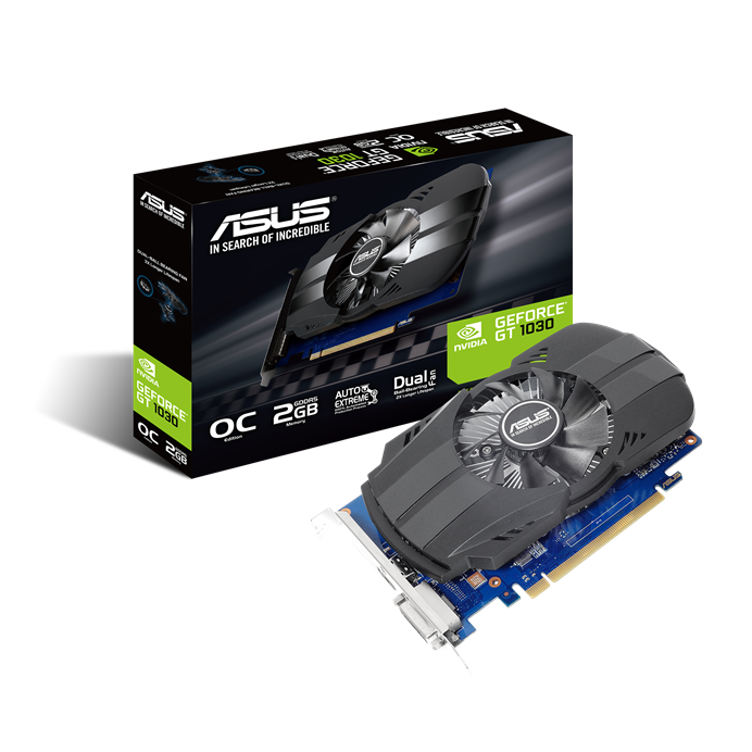 GT 1030 2GB - Asus PH-GT1030-O2G