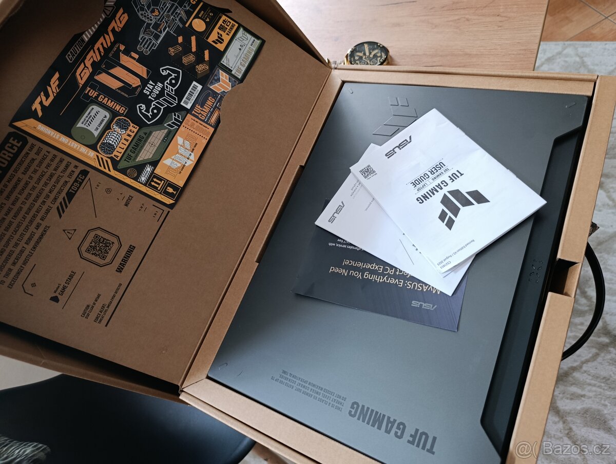 Herní notebook ASUS TUF Gaming A15 l RTX 4060 l Nvme