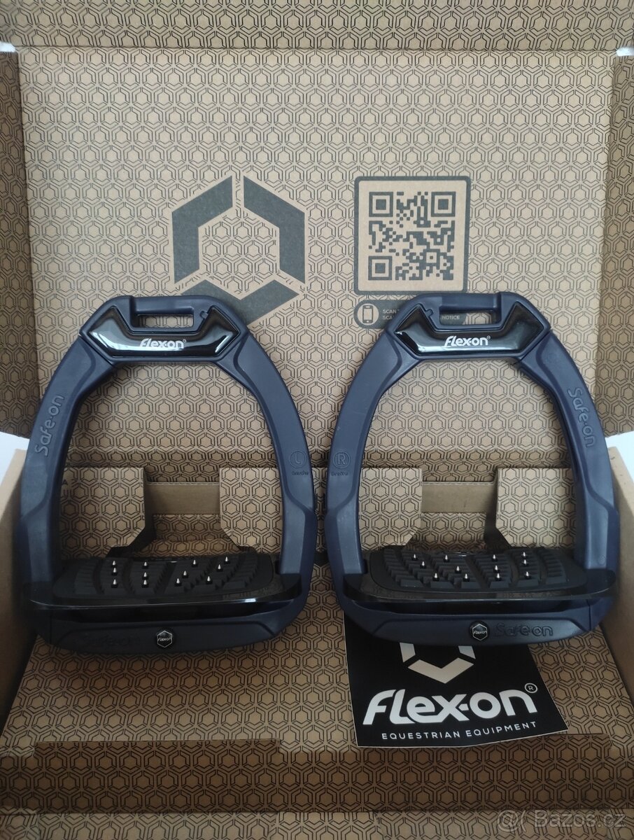 Třmeny FLEX ON SAFE ON s výklopným ramenem