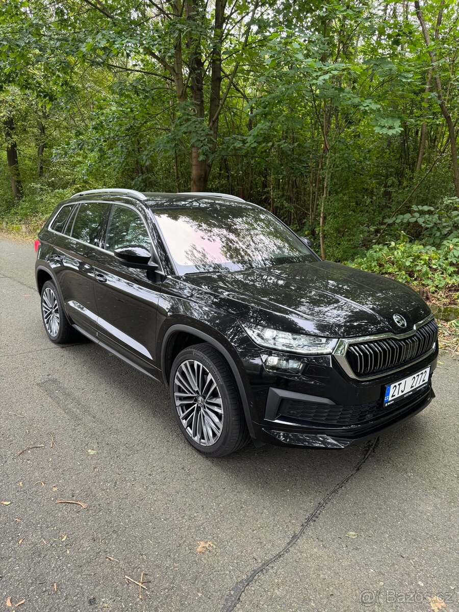 Škoda Kodiaq 2.0tdi, Laurin a Klement, Čr, nebourané