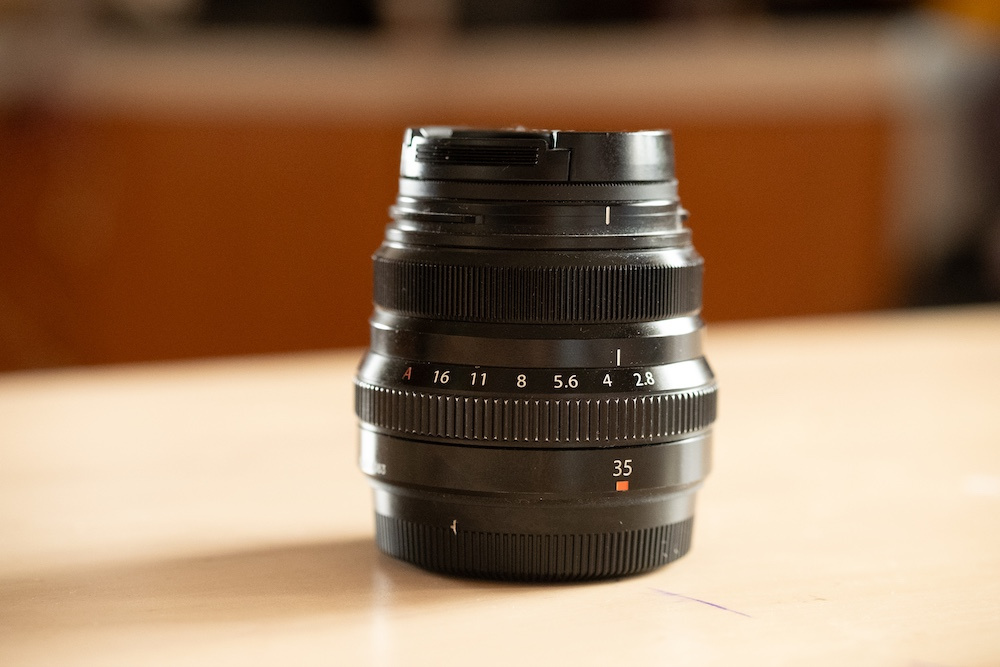Fujifilm fujinon XF 35mm F2 WR