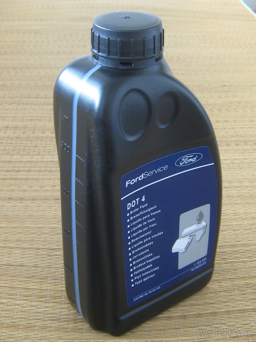 Nová brzdová kapalina Ford Service DOT4, 1L