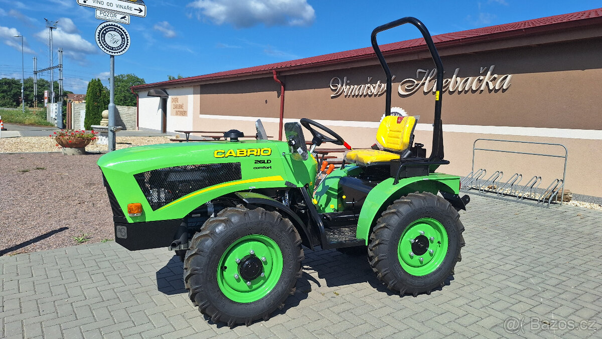 NOVÝ malotraktor CABRIO 26 LD