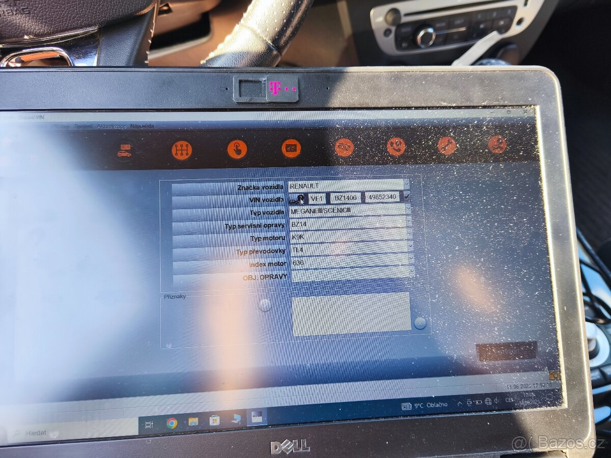 Renault,Dacia can Clip s interface (sondou)
