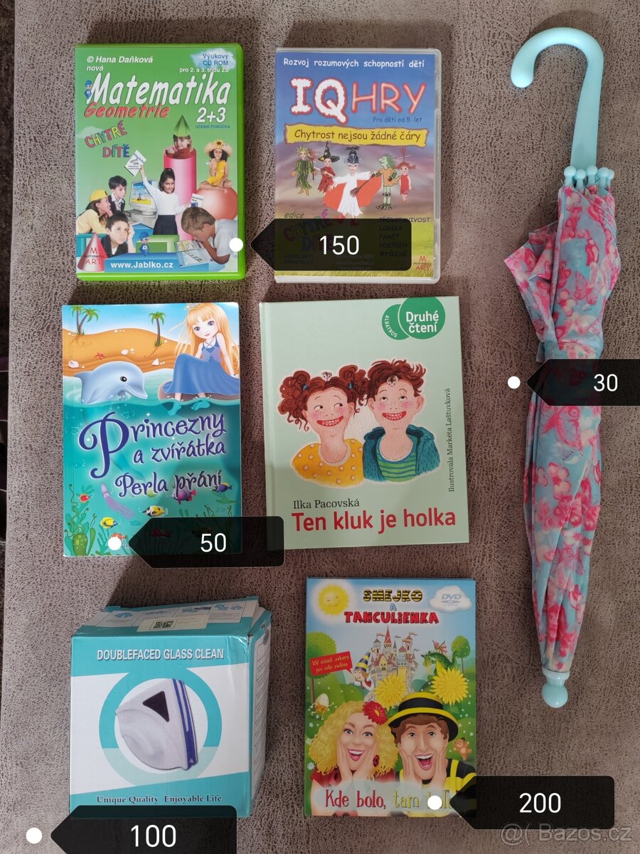 CD Romy, DVD, knížky