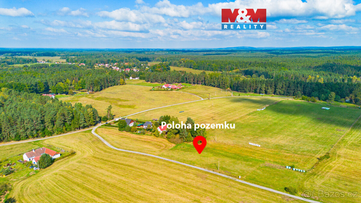 Prodej pozemku k bydlení, 3900 m², Rapšach