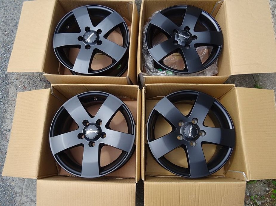 Alu disky Wheelworld, 15", 5x112, ET 50, šířka 6,5J