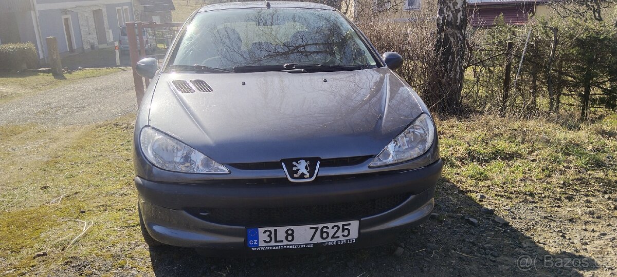 Peugeot 206 1.4 STK 2027 115 000 tis najet