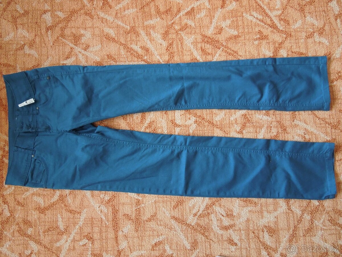 Terranova XS - modré kalhoty, nové s visačkou (bokovky)