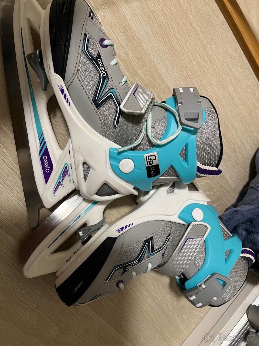 Lední brusle Oxelo 32-35