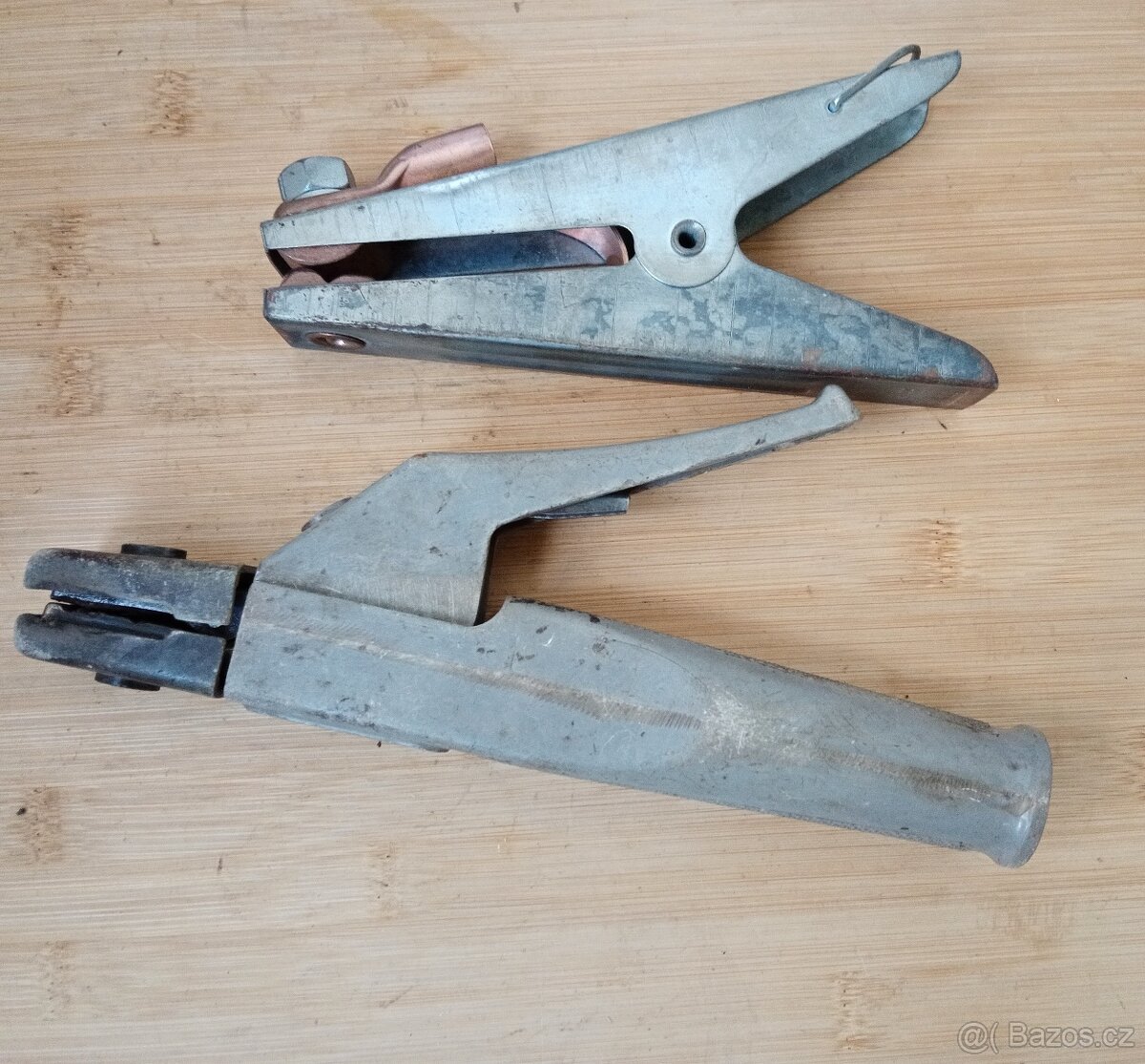 Držák elektrod+zemnící svěrka