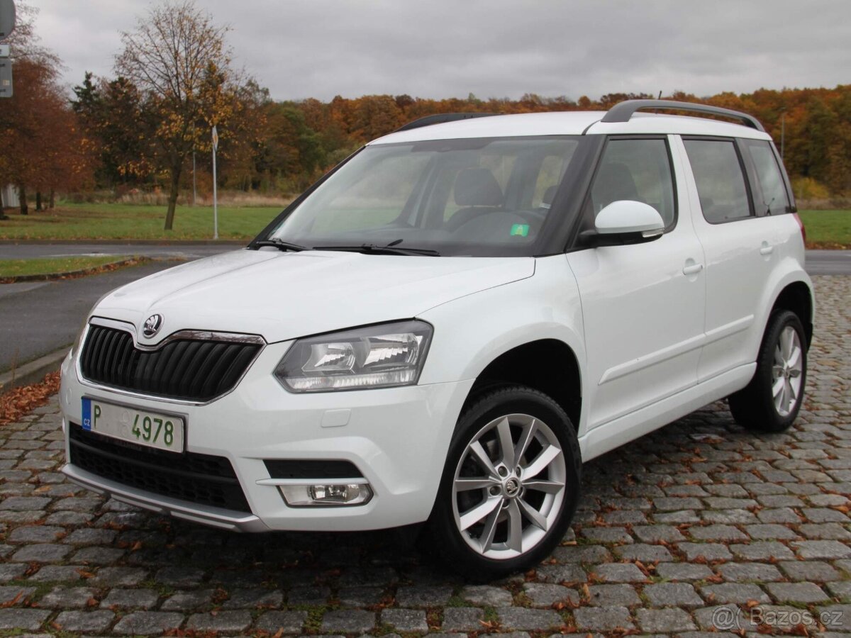 YETI 2.0Tdi-103kw,ELEGANCE,NEZ.TOP,Bolero,Tažné,LASER,1.Maji
