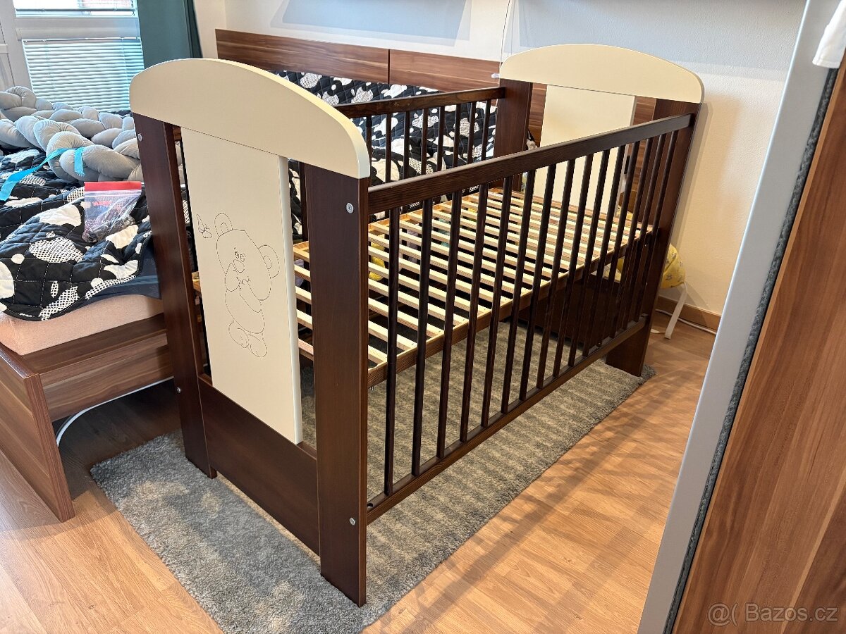 Dětská postýlka Drewex Medvídek