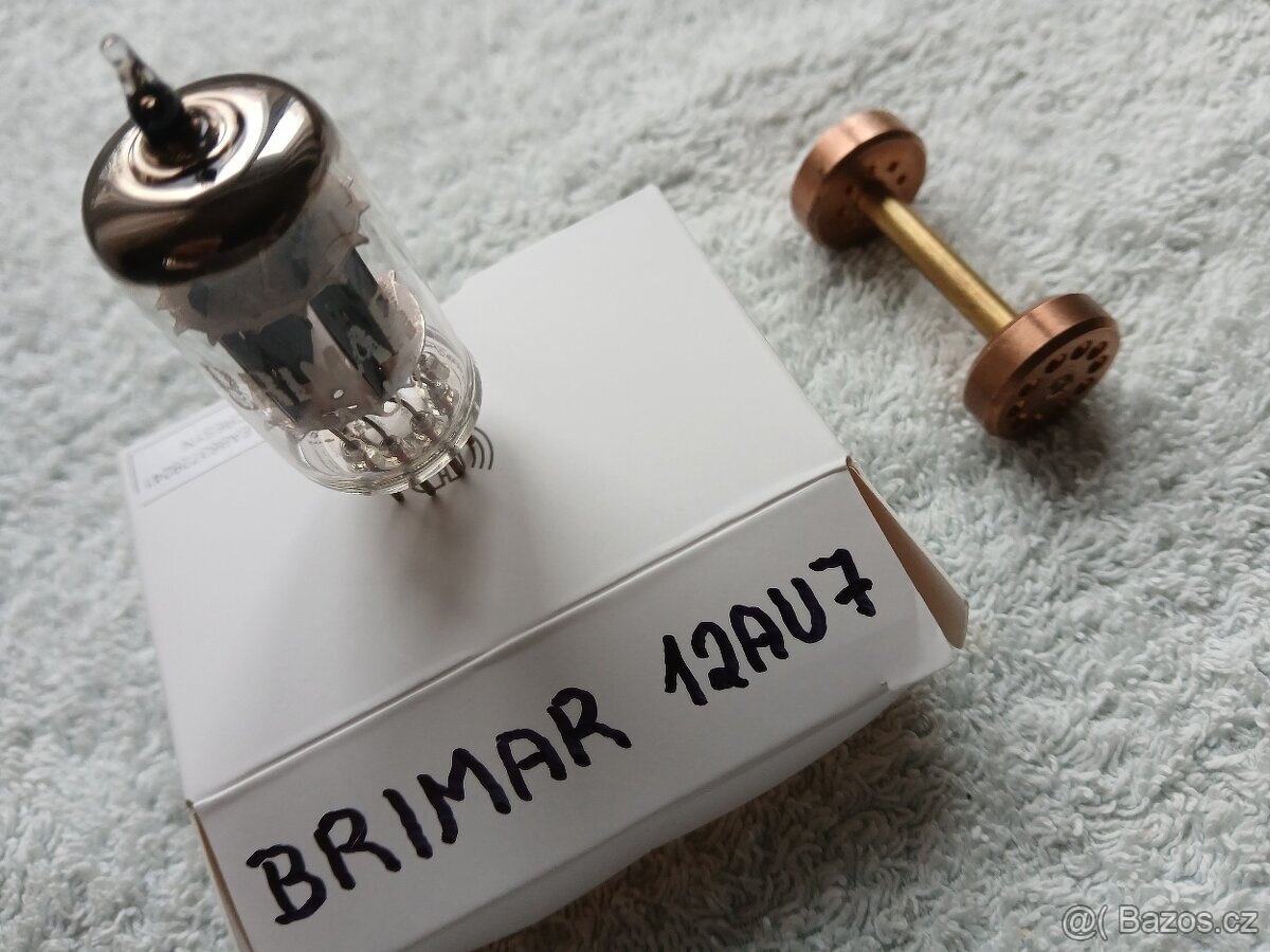 Elektronka BRIMAR 12AU7 (ECC82) TOP ZVUK I STAV