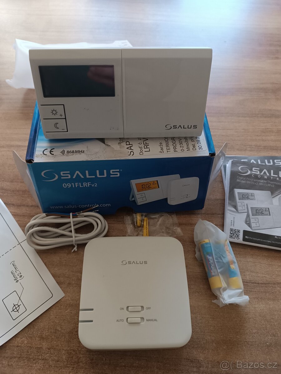SALUS 091FLRFv2 - Bezdrátový programovatelný termostat