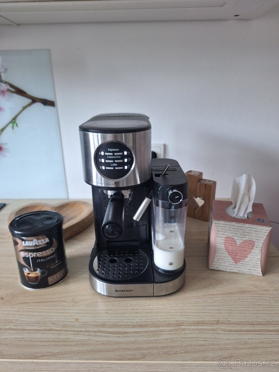 Pákovy kavovar silvercrest