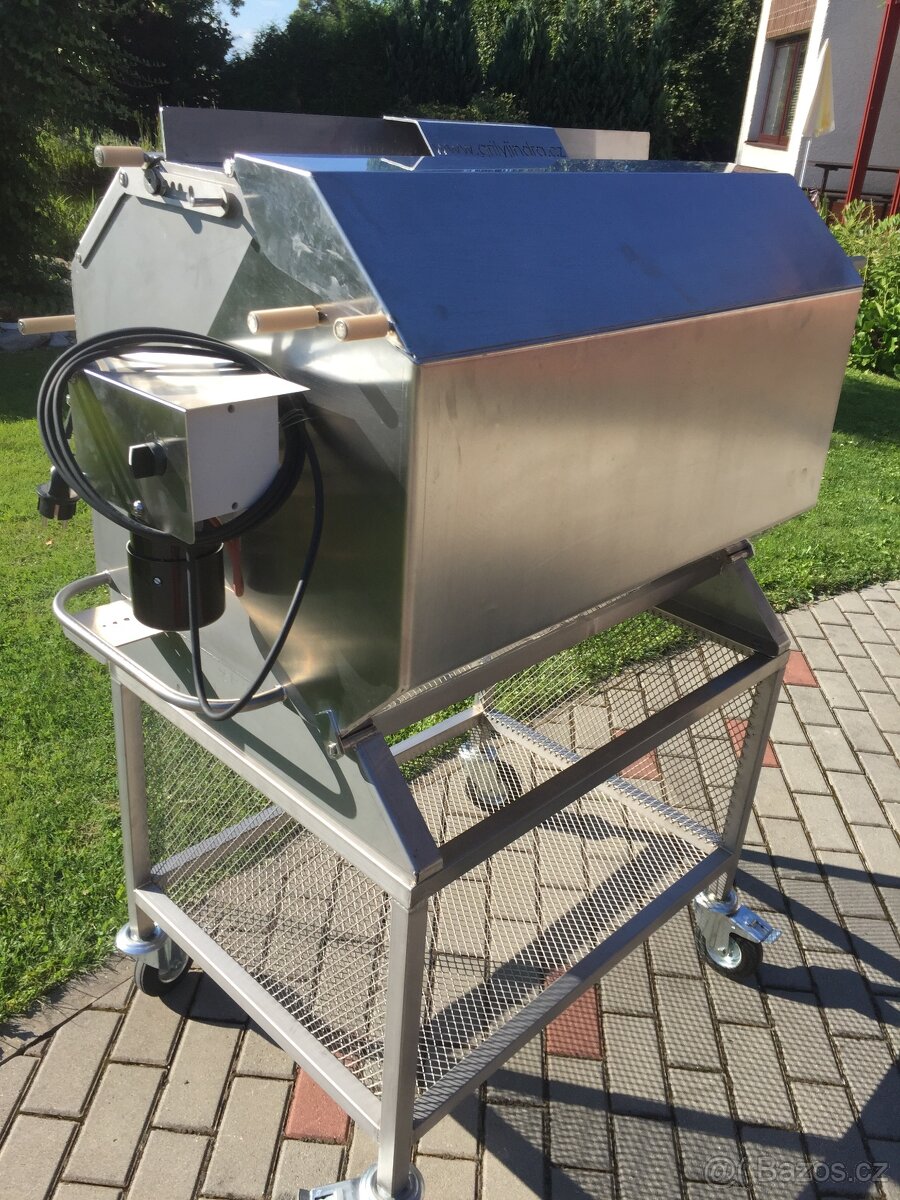 Gril na sele, krůtu, kýtu, kuře