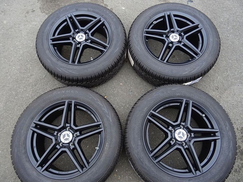 Zimní sada Mercedes GLC, 18", 5x112, ET 38, pneu Nokian