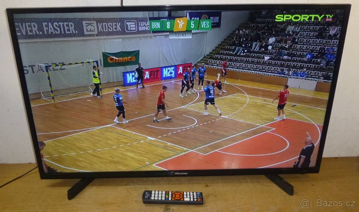 FullHD LED televize 102 cm HISENSE 40 palců DVB-T2