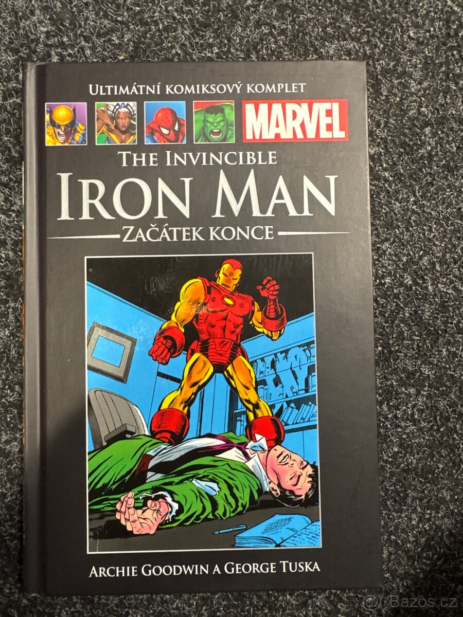 Kniha Marvel Iron man