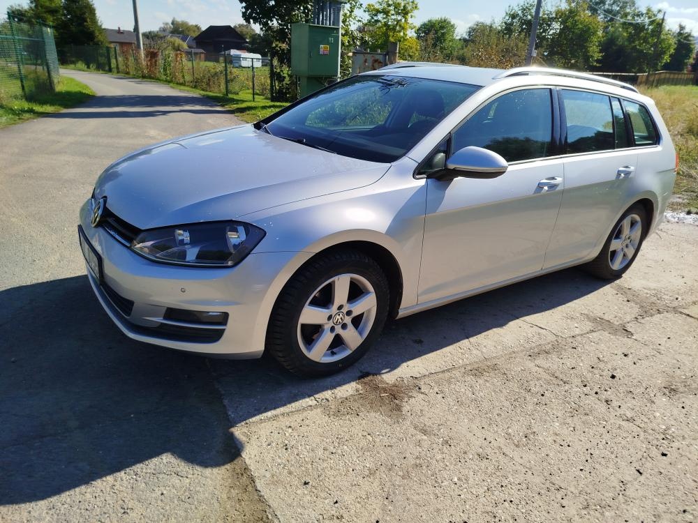 VW Golf 7 combi 1.6 TDI 77 kW 12/2013