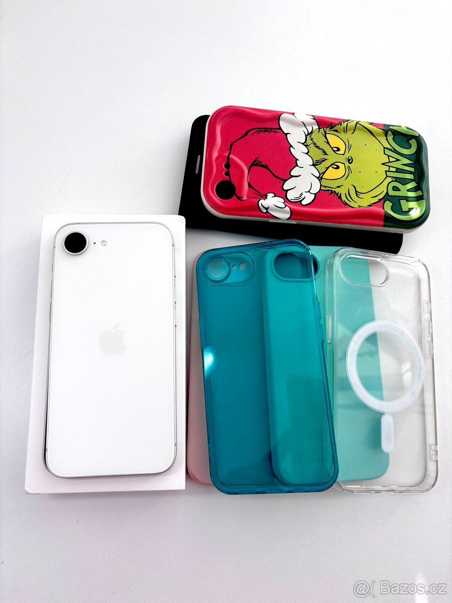 iPhone 16e 128gb - 100% baterie, záruka