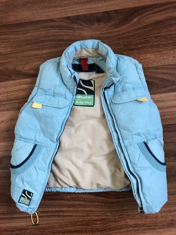 Zateplená vesta chlapecká 104/110