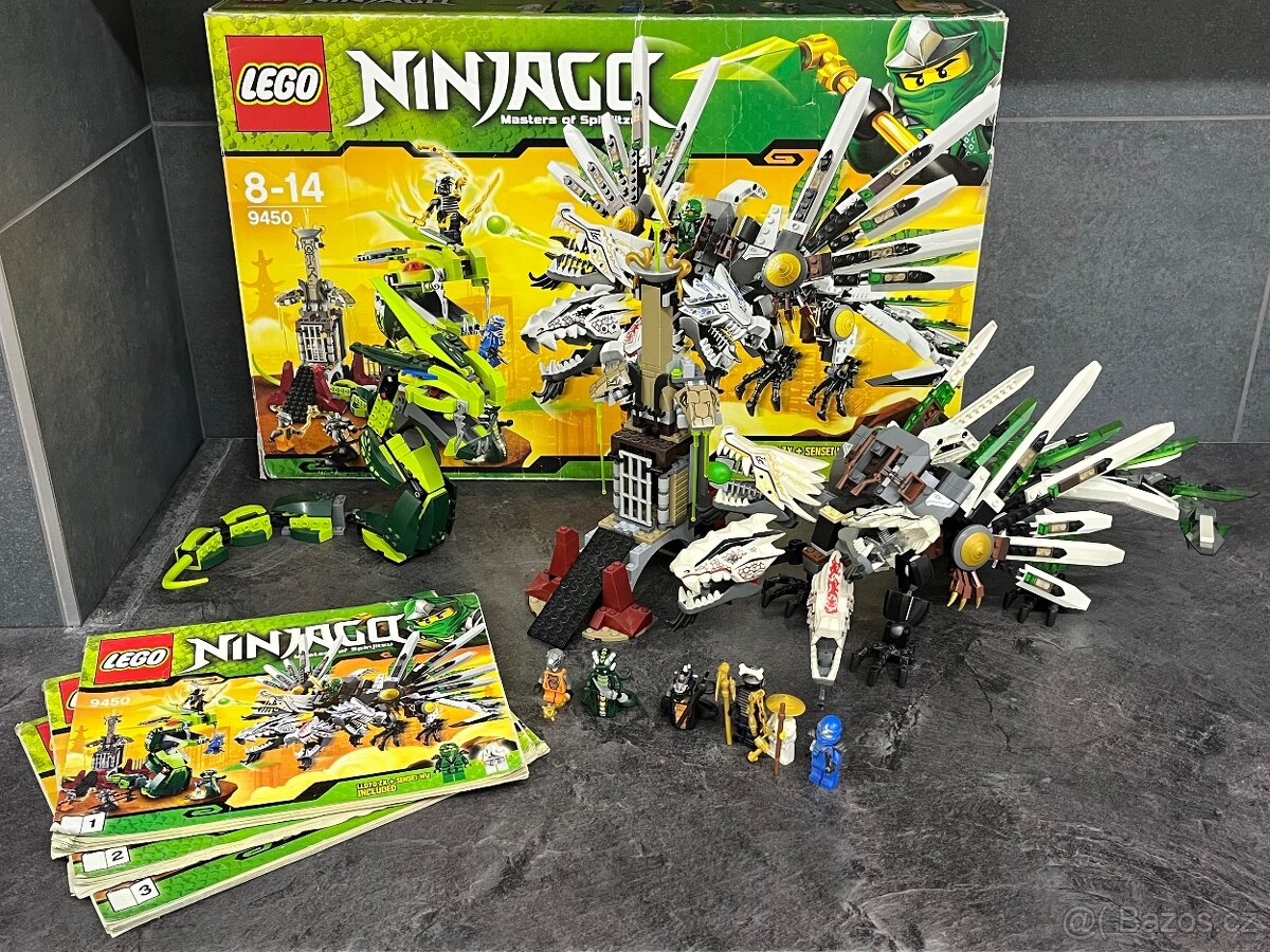 Lego Ninjago Epic dragon battle 9450
