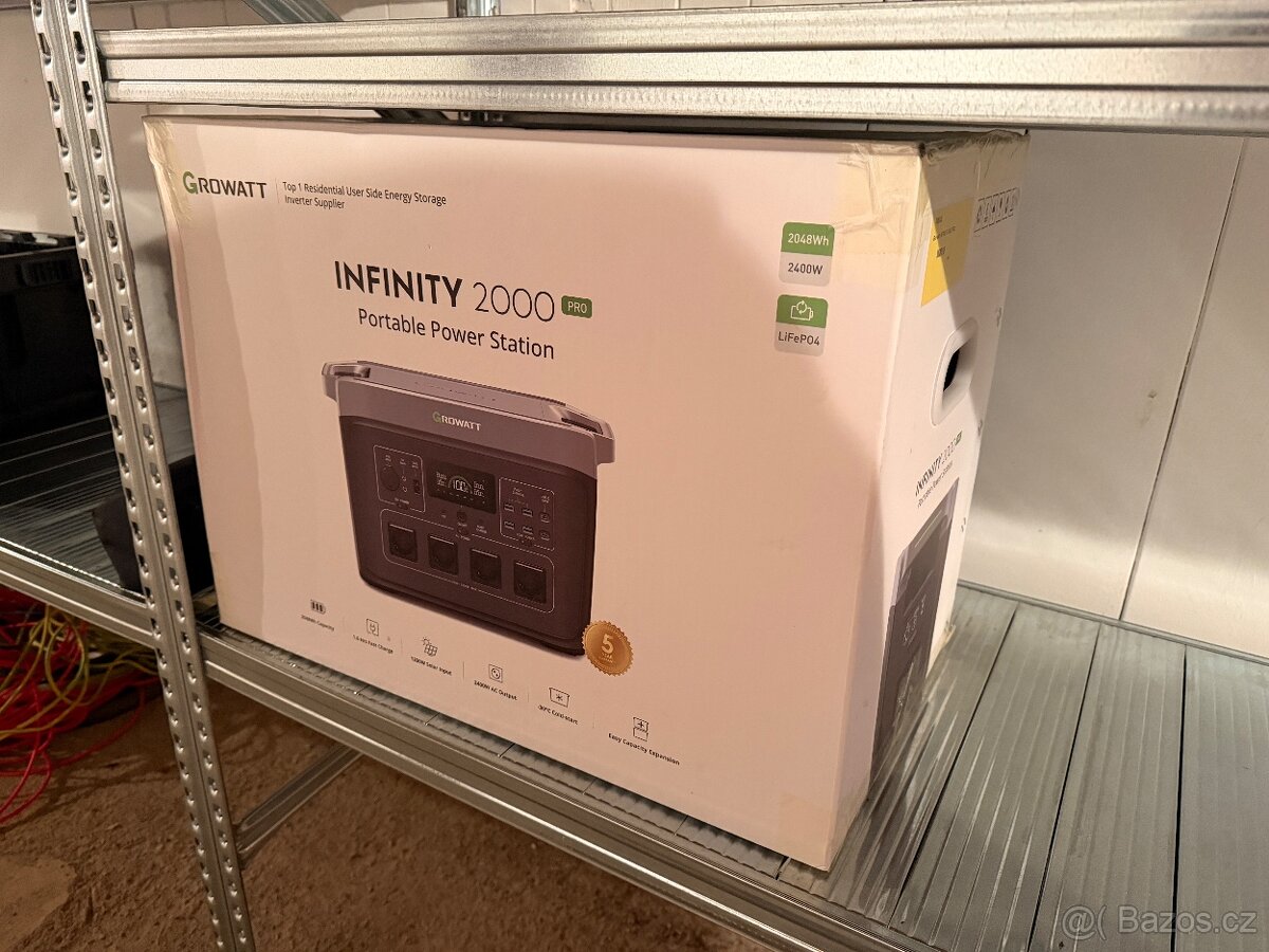 Baterie Growatt Infinity 2000 přenosná