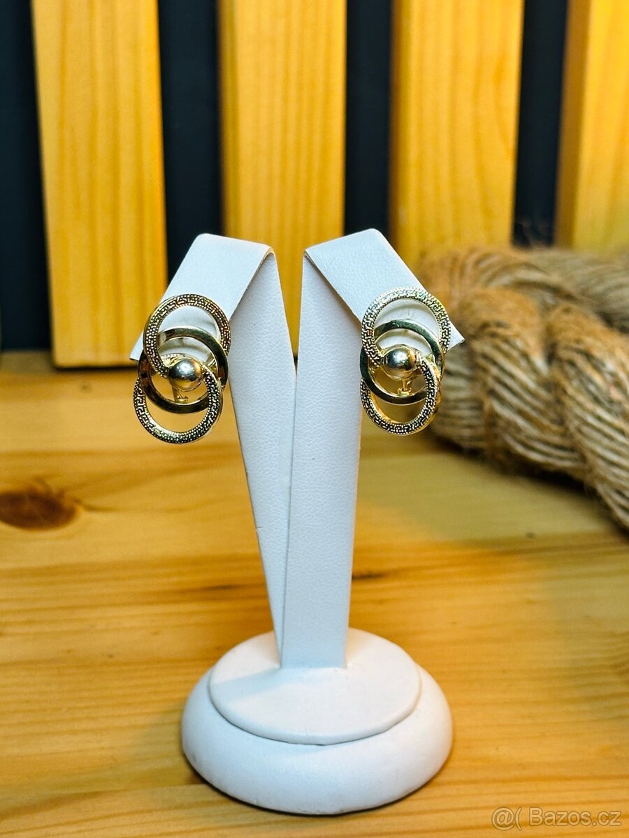 Zlaté náušnice 3,40g