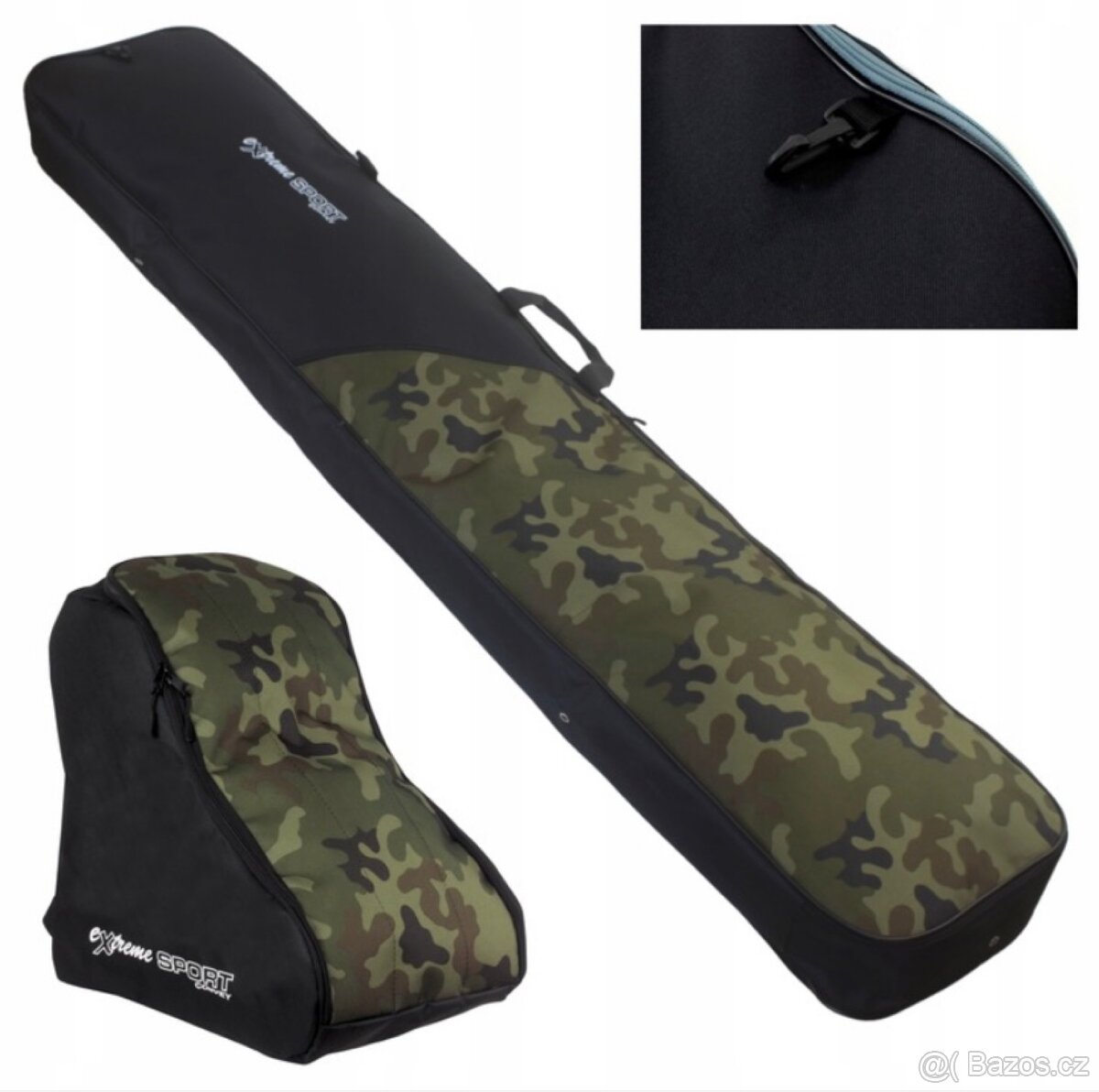 Obal na snowboard a boty