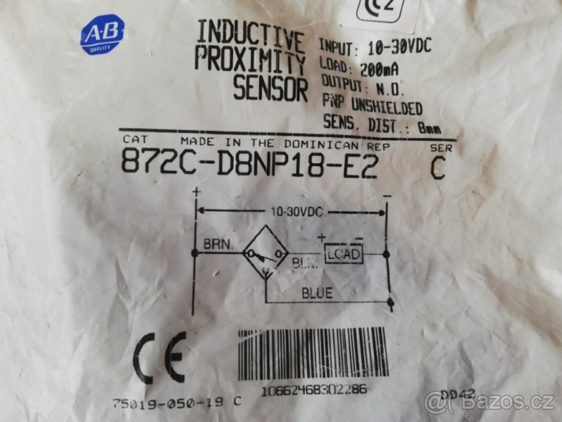 Čidlo indukční proximity