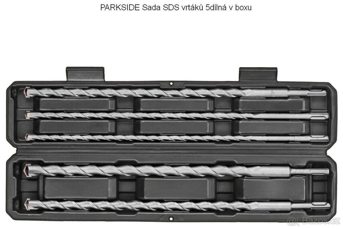 Sada 5ks SDS vrtáků videové