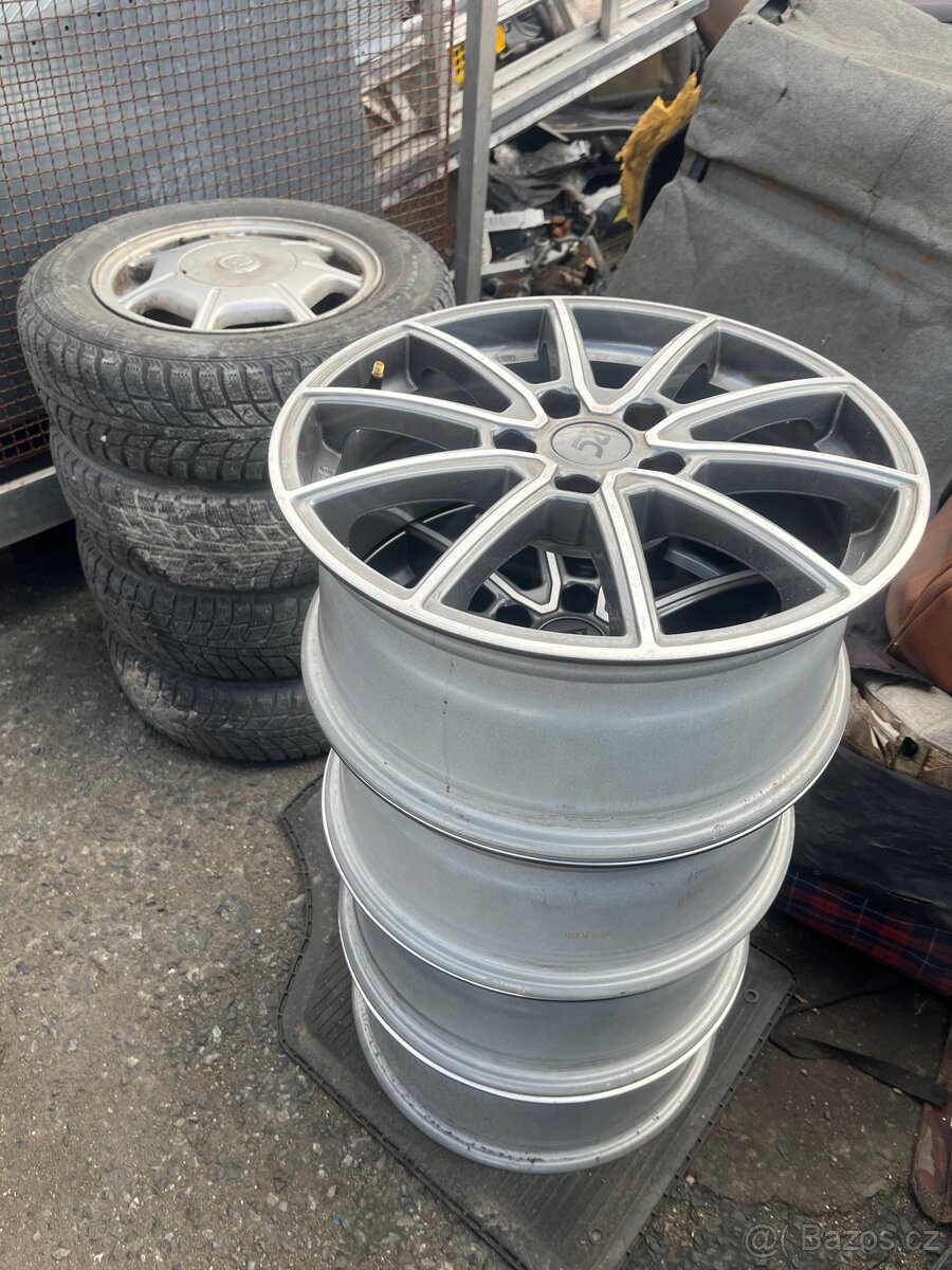 17” ALU kola 5x114,3 R17 BROCK střed 67,1 mm