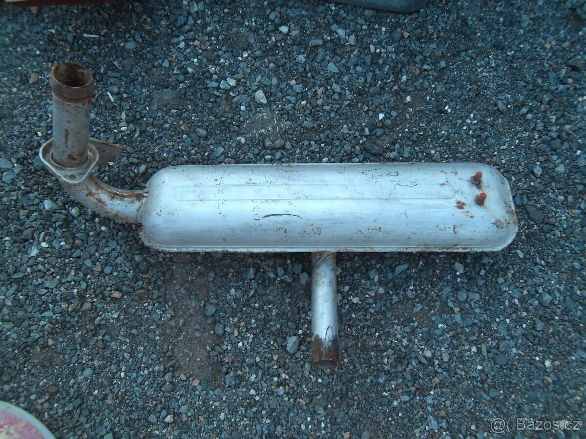 Tlumič výfuku na Wartburg 353