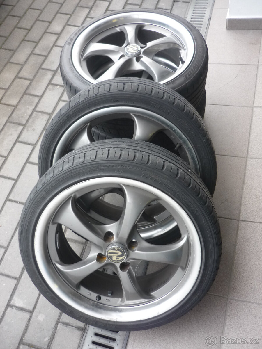Sada alu mazda 7Jx17 4x100